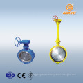 steam electric actuator water valve flow control butterfly valve api 610 lug type